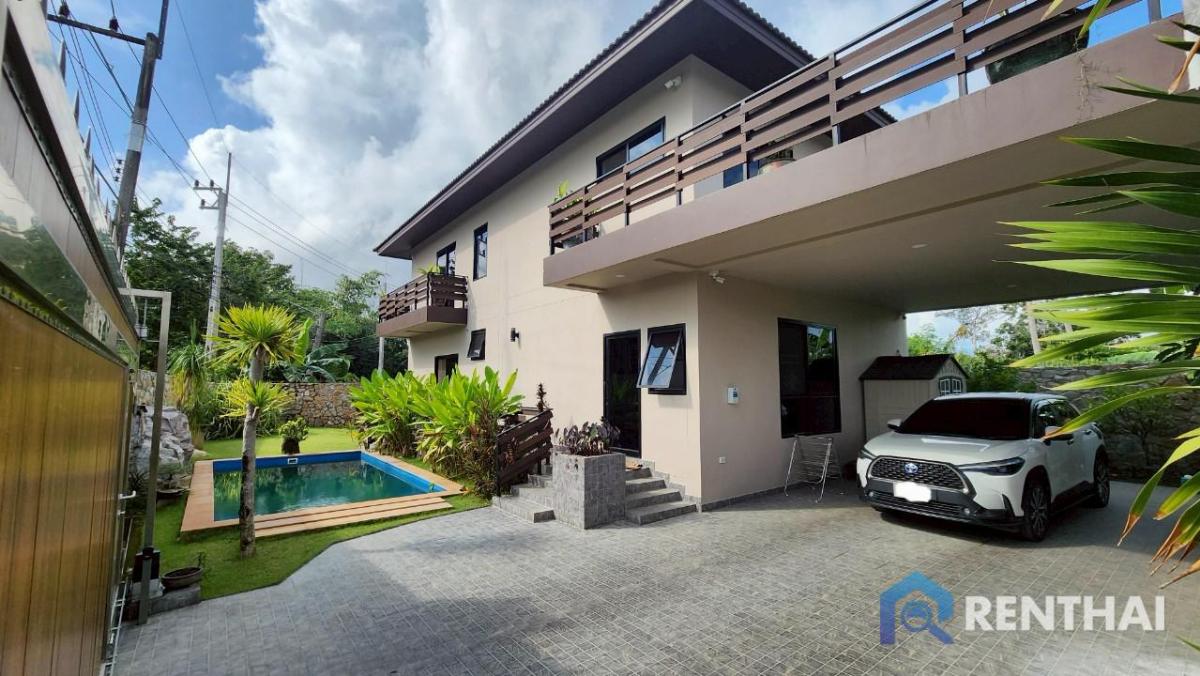 ขายบ้านพัทยา บางแสน ชลบุรี สัตหีบ : สำหรับ ขาย บ้าน 3 ห้องนอน ที่ ห้วยใหญ่