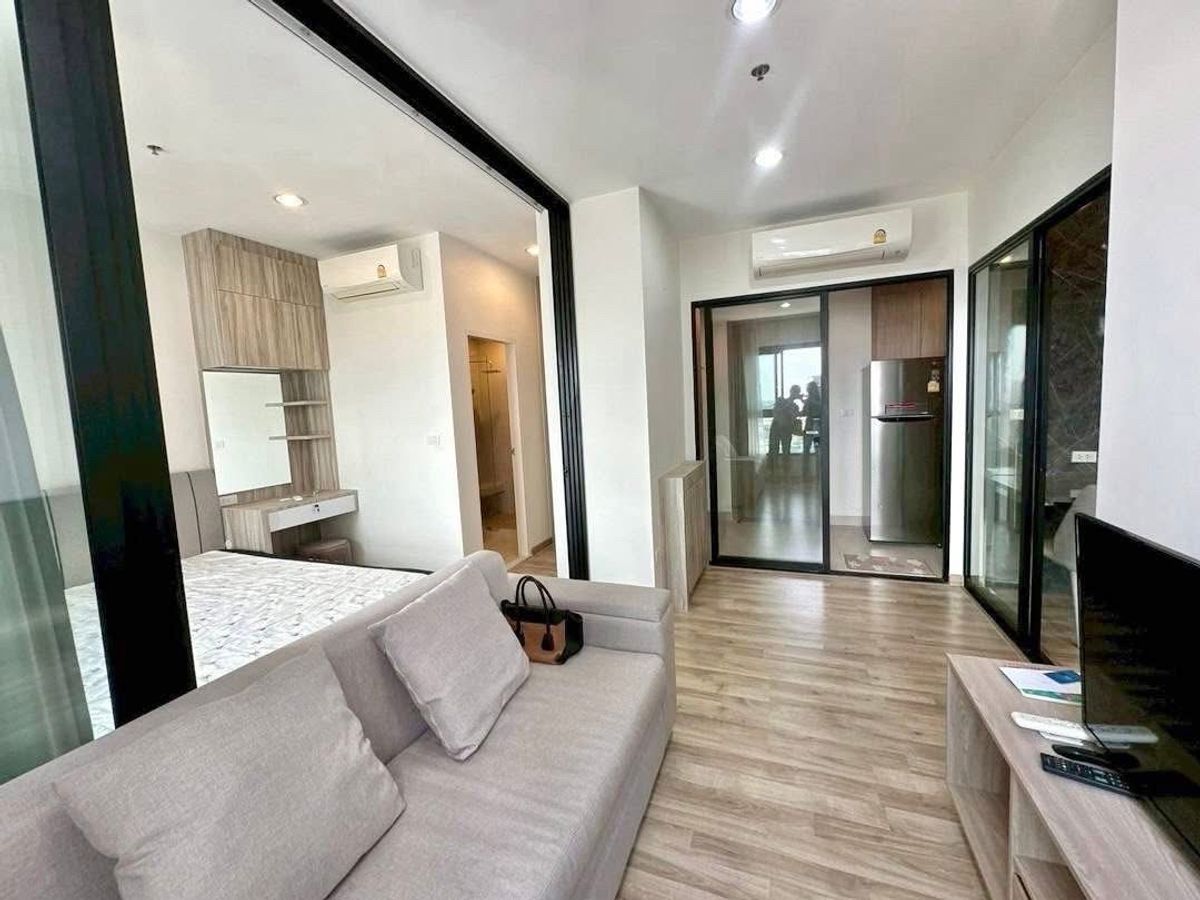 For SaleCondoWongwianyai, Charoennakor : Niche Mono Charoen Nakhon (corner room) ❤️ New brand, beautiful, built-in, ready to live in the opposite room ✨