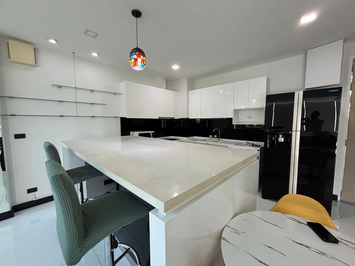 CondoBangna, Bearing, Lasalle : Duplex Rare Item @the Coast Bangkok 2, 150 sq.m. | Floor 21 | Beautiful view, no building | Rare room in the heart of Bang Na