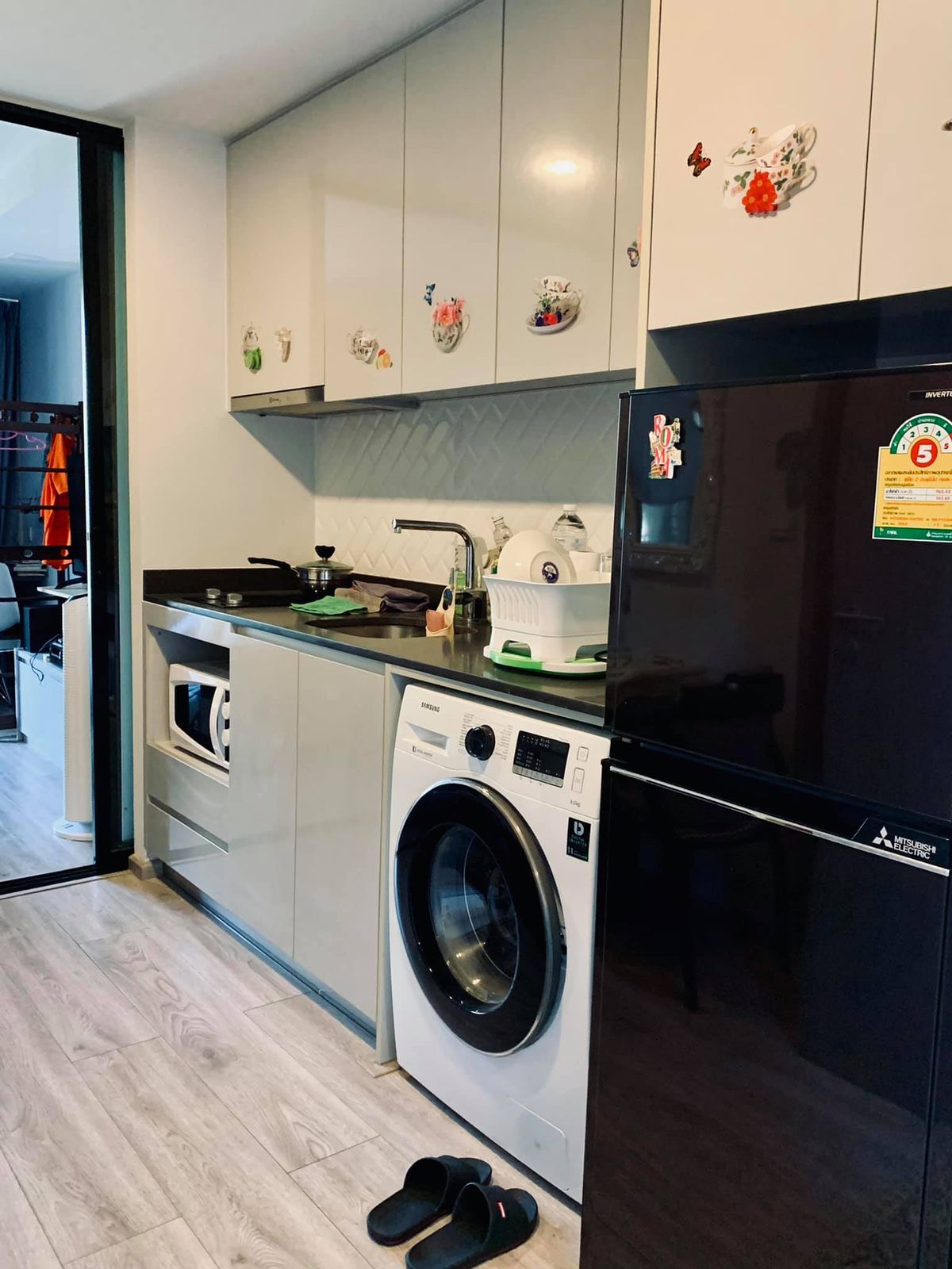 For SaleCondoRatchathewi,Phayathai : Maestro 14 Siam Ratchathewi【𝐒𝐄𝐋𝐋 & 𝐑𝐄𝐍𝐓】🔥Simple, elegant, good looking. Live a balanced life in the heart of Siam New room, fully decorated 🔥 Contact Line ID: @hacondo