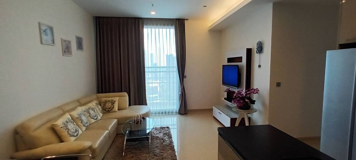 ให้เช่าคอนโดสุขุมวิท อโศก ทองหล่อ : 🔥Rent 2 BR. @ Quattro🔥Floor 33 82sqm🔥Price 70,000/month 
