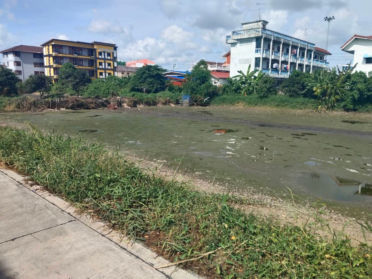 For SaleLandSamut Prakan,Samrong : Land for sale, 2 rai 246 square wa, Soi Bang Pla 75, Theparak Road, Bang phli, Samut Prakan.
