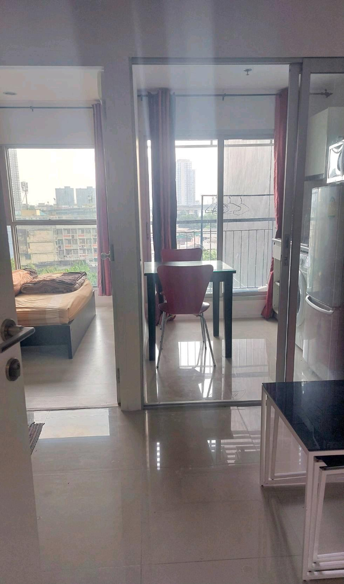 For SaleCondoOnnut, Udomsuk : Sell ​​1 bedroom condo room, not high, good price at Aspire Sukhumvit48 BTS Phra Khanong