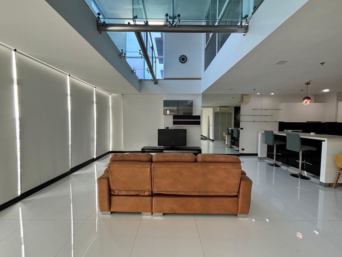 CondoBangna, Bearing, Lasalle : Duplex Rare Item @the Coast Bangkok 2, 150 sq.m. | Floor 21 | Beautiful view, no building | Rare room in the heart of Bang Na