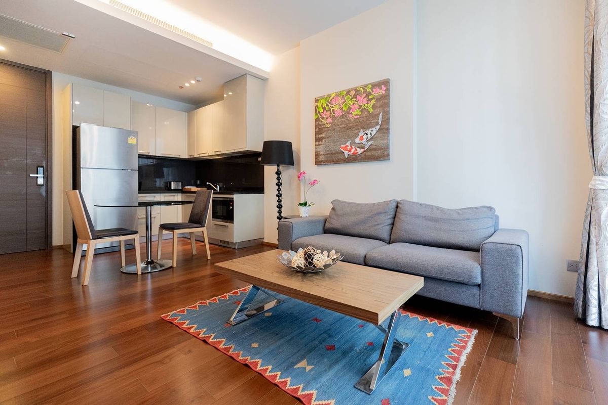 ให้เช่าคอนโดสุขุมวิท อโศก ทองหล่อ : 🔥Rent 1BR Pool View @Quattro🔥54sqm. Floor11🔥 48,000/month 🔥