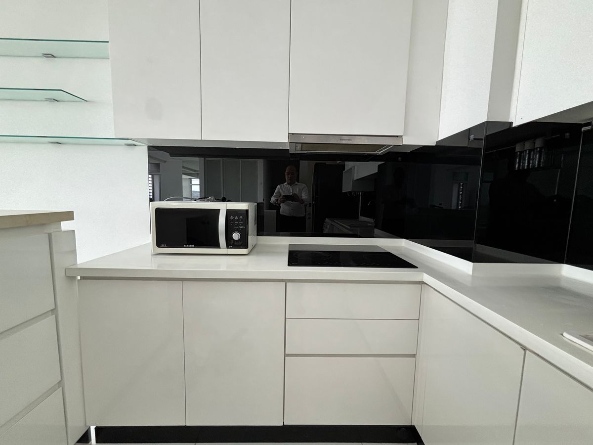 CondoBangna, Bearing, Lasalle : Duplex Rare Item @the Coast Bangkok 2, 150 sq.m. | Floor 21 | Beautiful view, no building | Rare room in the heart of Bang Na