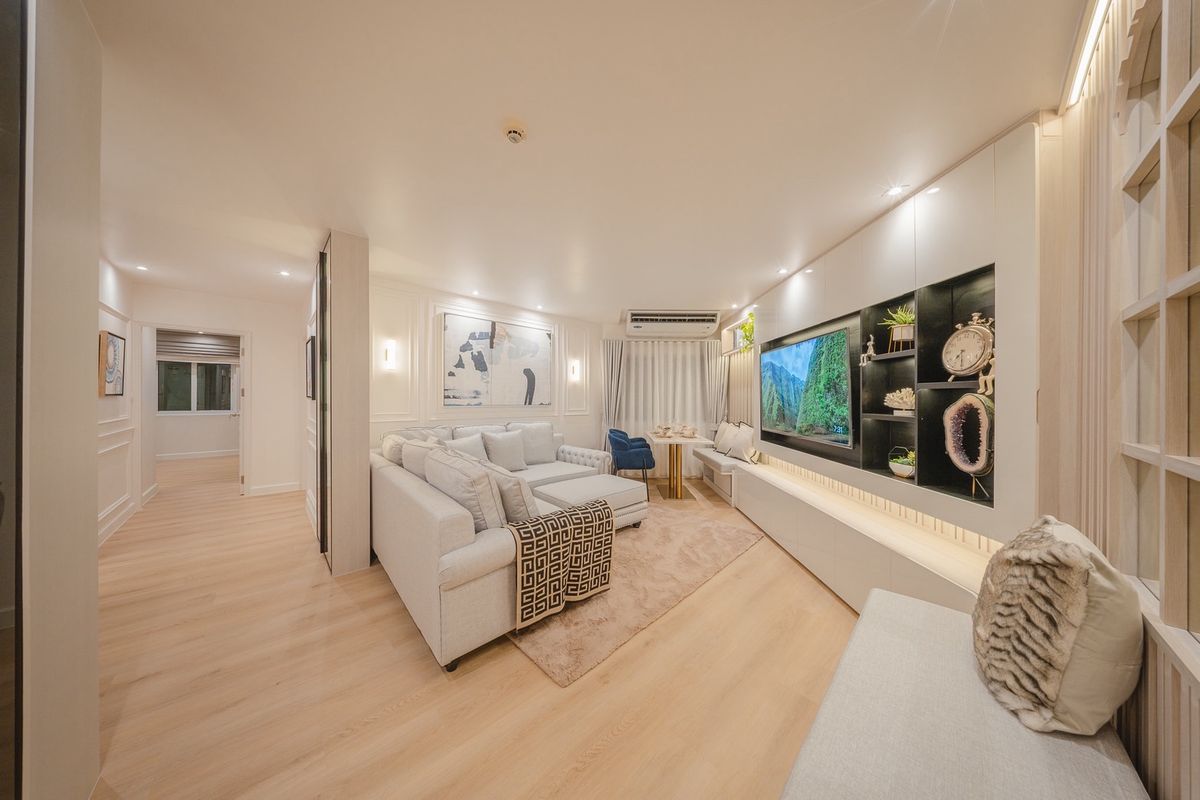 For SaleCondoRama3 (Riverside),Satupadit : 📢👇Newly fully renovated unit in good price, good location, easily traveling, opposite Aster international school, behind Central Rama3.