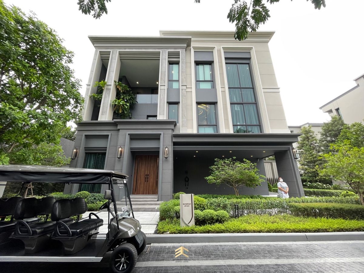 For SaleHousePhutthamonthon, Salaya : 3 -story luxury house with discount up to 7 million baht: Grand Bangkok Boulevard Pinklao -Boromma 🔸 Price 43 million baht 🔸