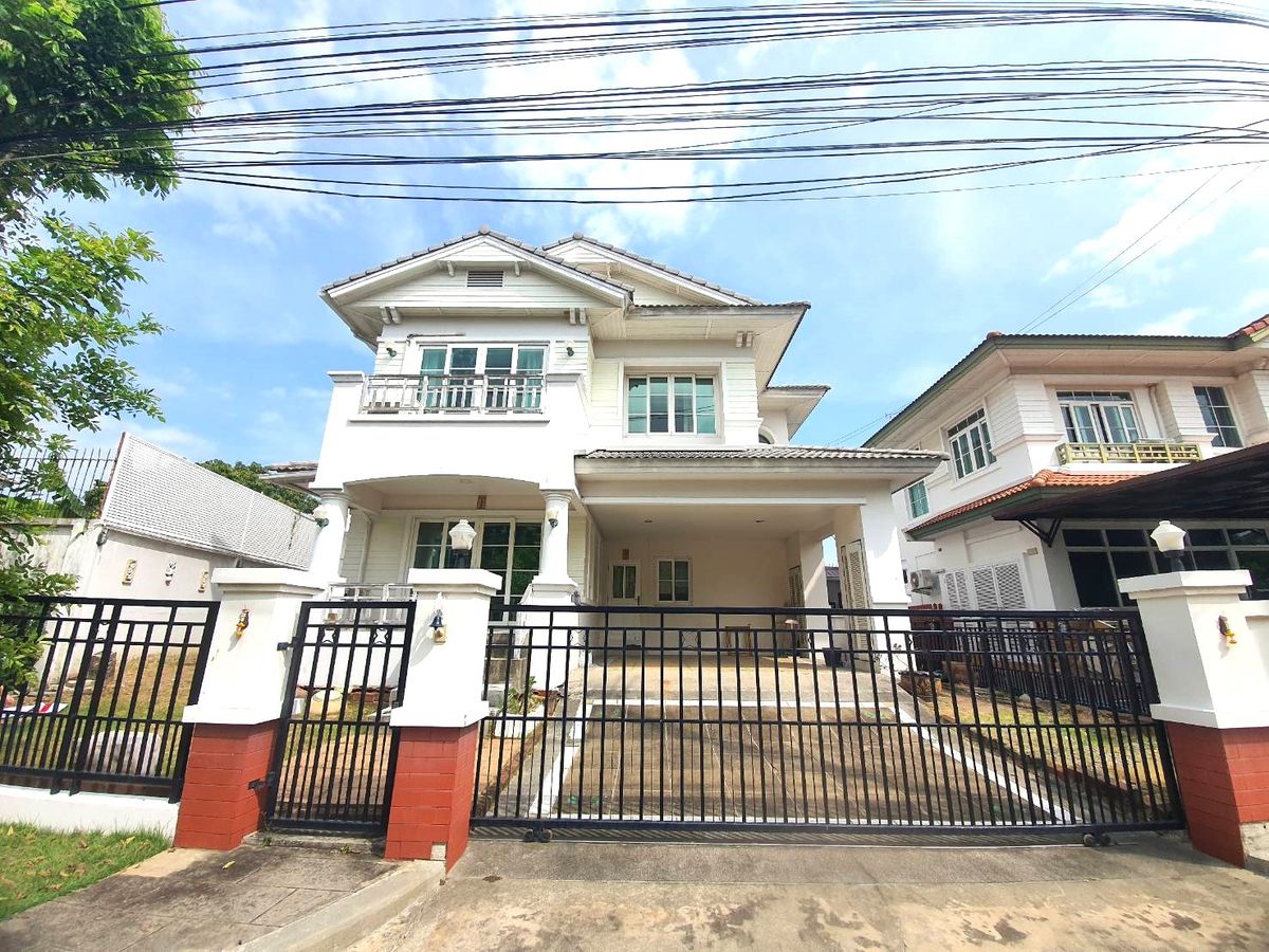 For SaleHouseBang kae, Phetkasem : House for sale, Manthana, Phutthamonthon 1-Bang Khae, new condition, beautiful condition, ready to live in 1 car and park in front of the house.
