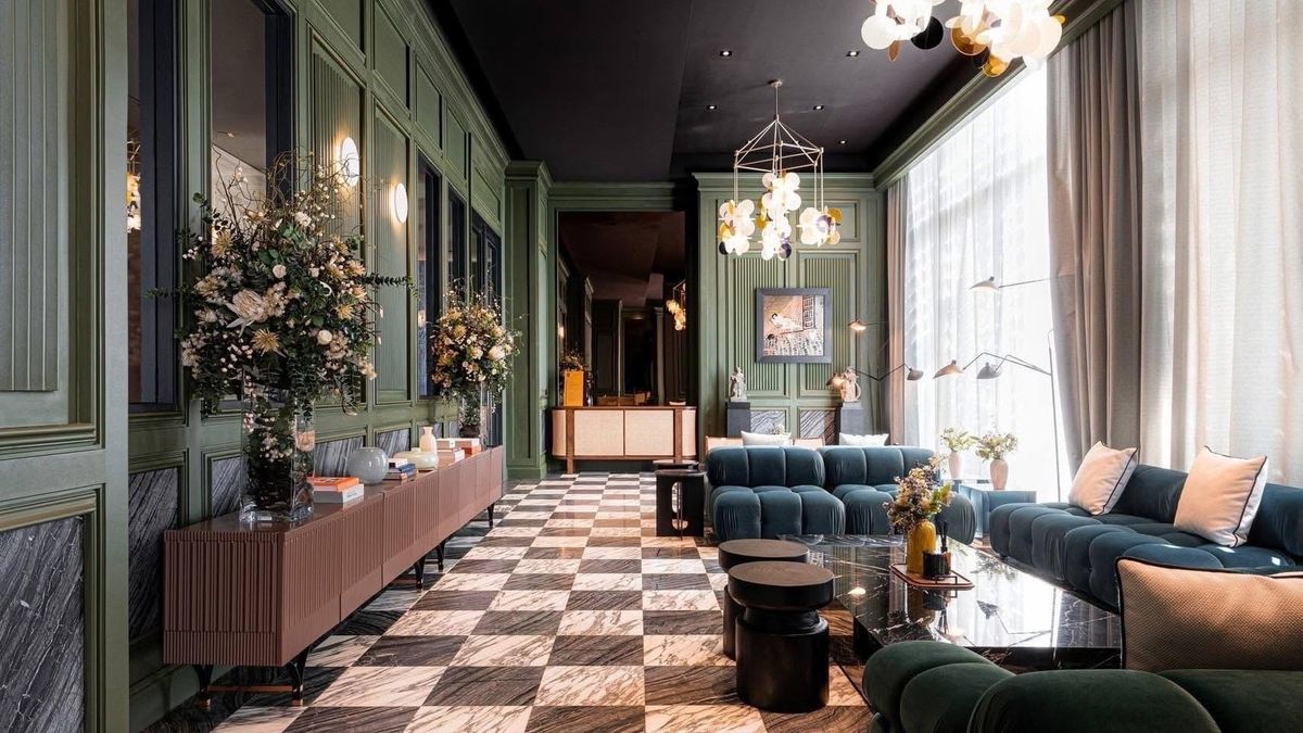 For RentCondoSukhumvit, Asoke, Thonglor : 🔥For urgent rent🔥 Condo Noble State 39, next to BTS Phrom Phong + EM District 400 meters, high floor, beautiful view of Emsphere and garden view, fully furnished, ready to move in