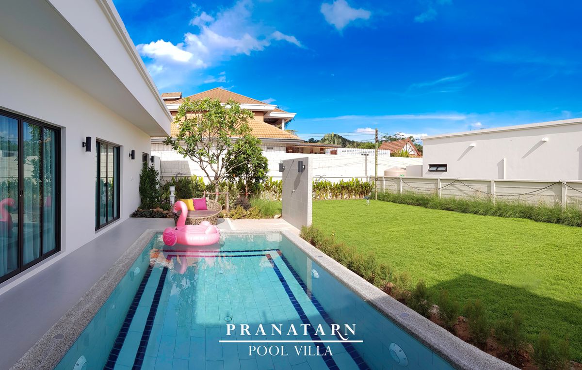 For RentHuahin, Prachuap Khiri Khan, Pran Buri : Pranatarn Pool Villa 2 Beach Night Cottage Huahin Pranburi