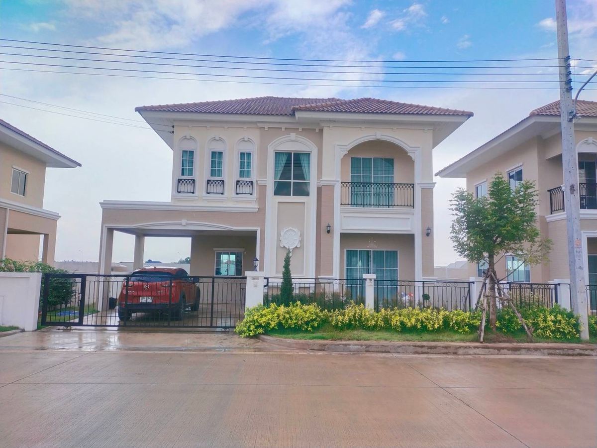 For SaleHousePathum Thani,Rangsit, Thammasat : Single house for sale, Lalil, The Press, Ring Road-Lam Luk Ka, Khlong 5, Soi Post Office, with a modern luxury club in every angle.