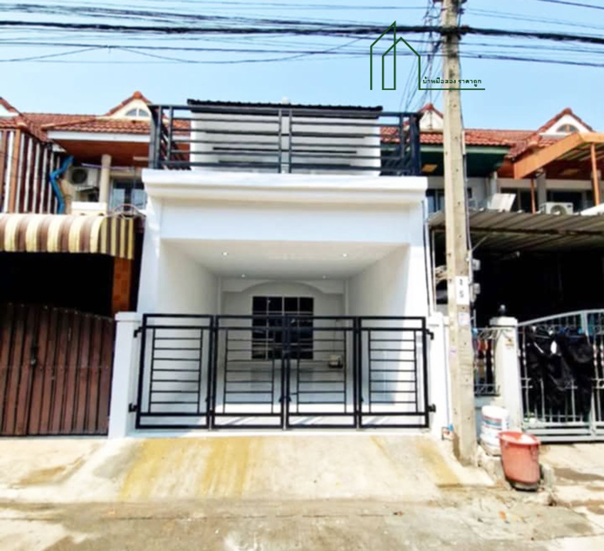 ขายทาวน์โฮมมีนบุรี-ร่มเกล้า : บ้านพร้อมอยู่ รีโนเวททั้งหลัง พูนสินธานี 1 เคหะร่มเกล้า 64 ลาดกระบัง