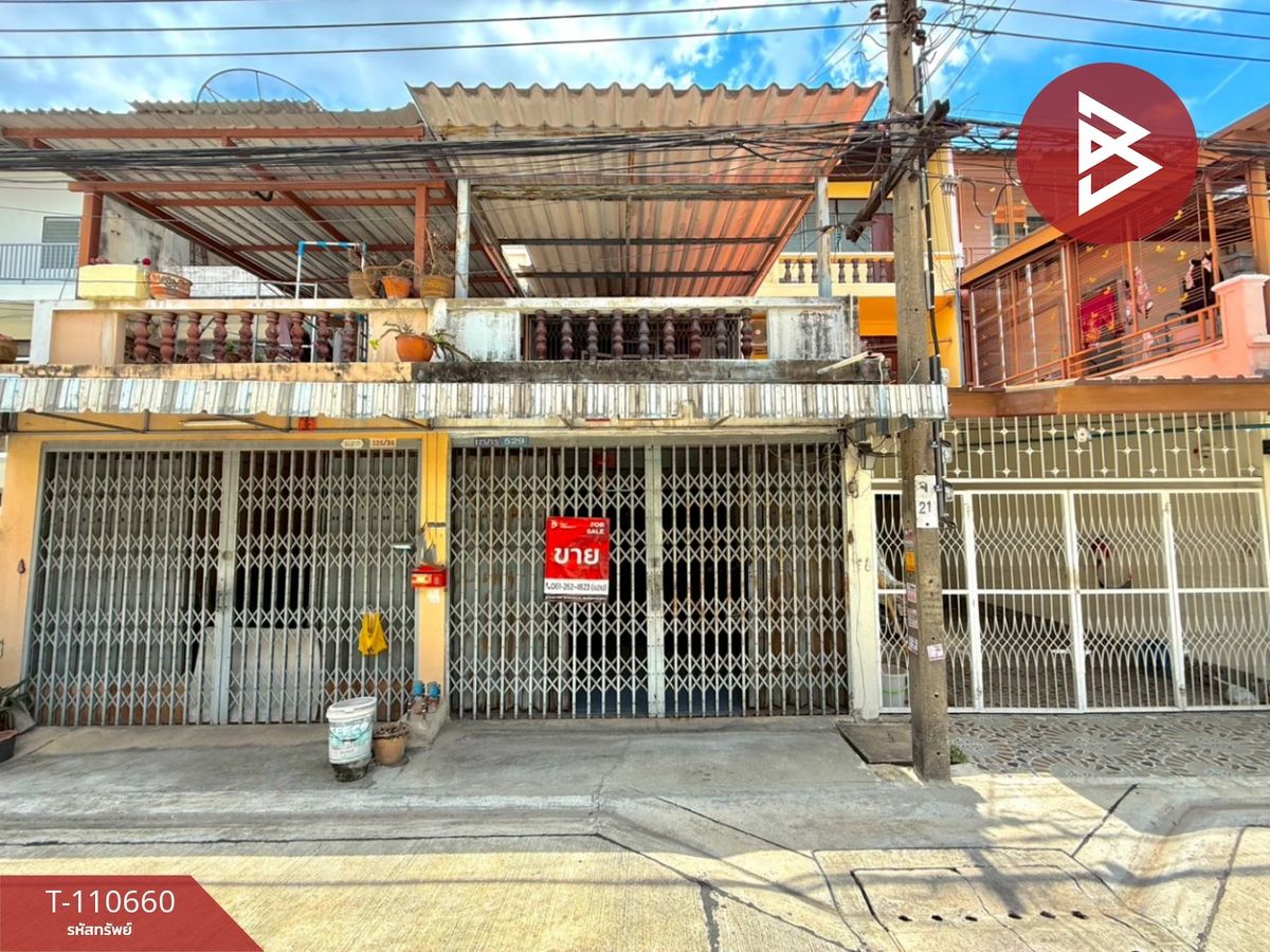 For SaleShop HouseLadprao101, Happy Land, The Mall Bang Kapi : Commercial building for sale in an area of ​​19 square wah, Bang Kapi, Bangkok