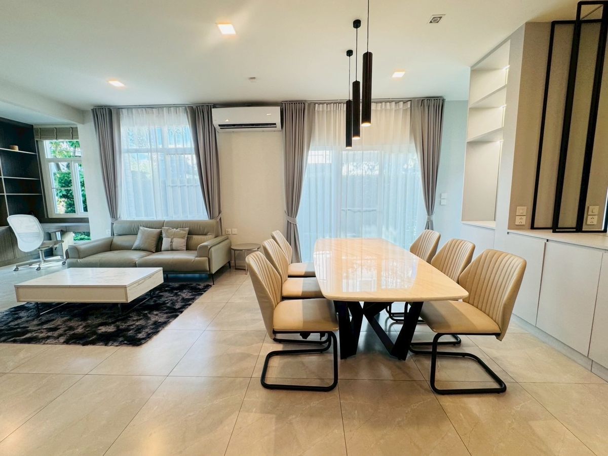 ให้เช่าบ้านลาดกระบัง สุวรรณภูมิ : 🏡Detached house for rent at Mantana Bangna Wongwean