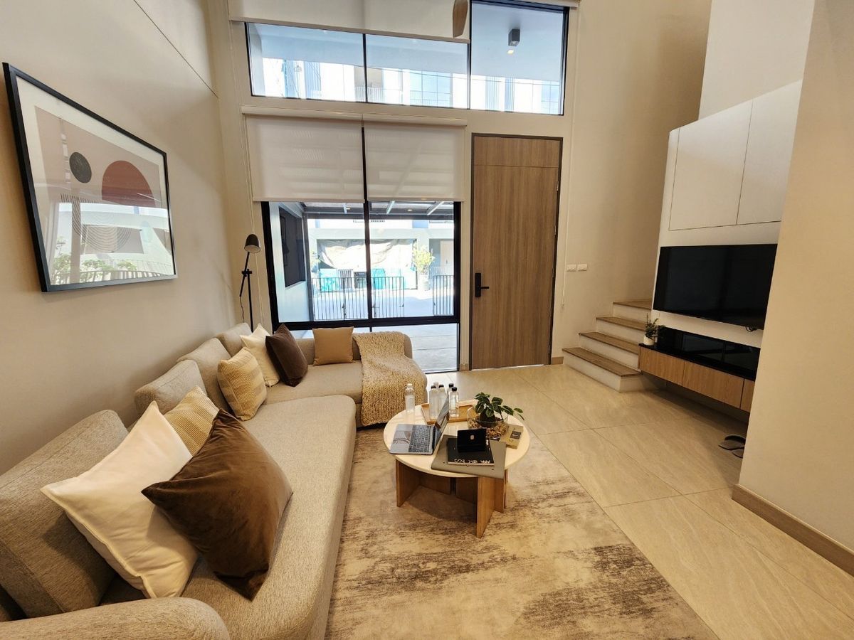 For SaleOfficeRama5, Ratchapruek, Bangkruai : For sale, luxury townhome, 3.5 floors, 4 bedrooms, 4 bathrooms, 2 projects, Nue Cove North, Ratchaphruek