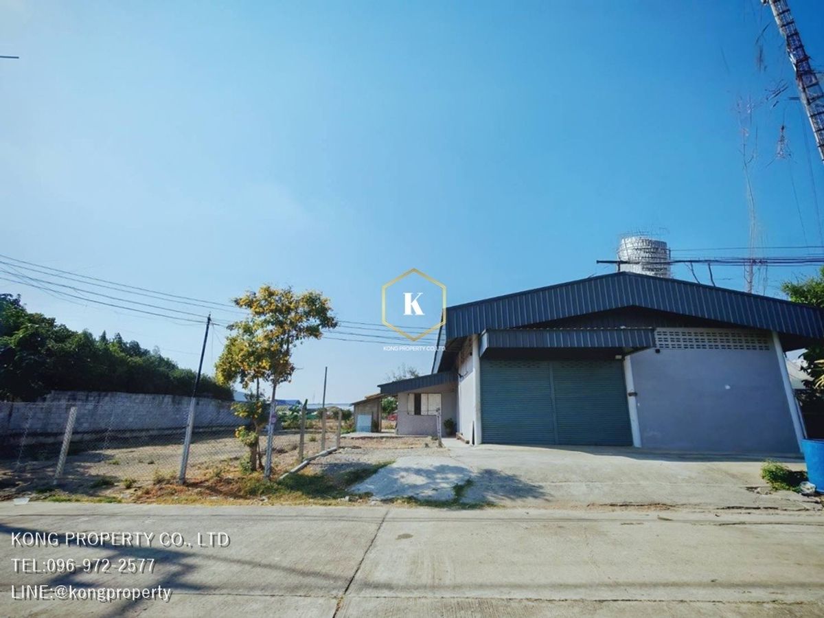 For RentWarehousePathum Thani,Rangsit, Thammasat : For rent, Khlong Phra Udom Lat Lum Kaeo, Pathum Thani area, 300 sqm.