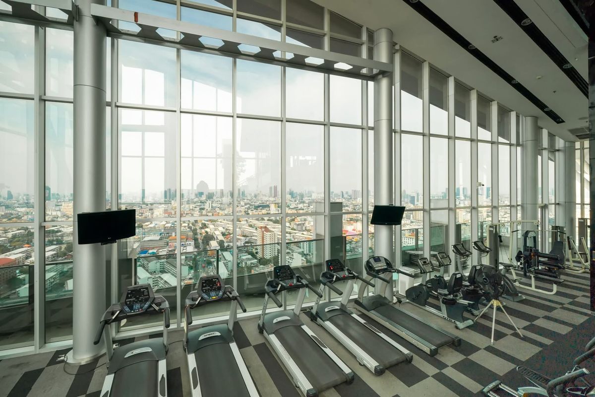 ให้เช่าคอนโดรัชดา ห้วยขวาง : ให้เช่า 📍 Rhythm Ratchada 📍เฟอร์นิเจอร์ และ เครื่องใช้ไฟฟ้าครบ ใกล้ MRT รัชดาภิเษก