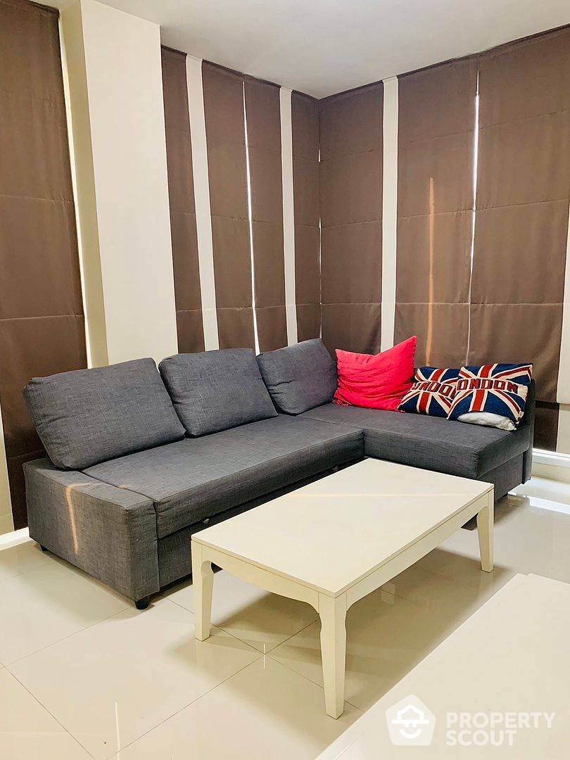 For SaleCondoRama9, Petchburi, RCA : 2-bed 1-bath condo size 78.5 sq.m. at Garden Asoke-Rama 9 by MRT Phetchaburi for rent & sale