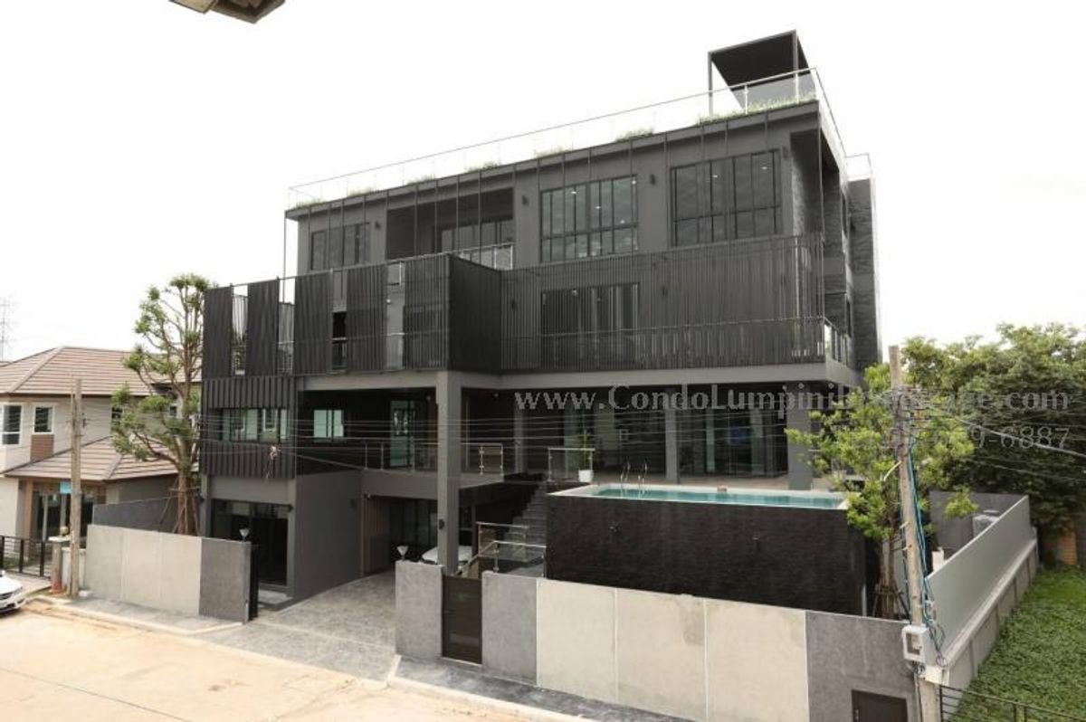 ขายบ้านพัฒนาการ ศรีนครินทร์ : บ้านเดี่ยวหลังใหญ่ทำเลดี ณุศาศิริ พระราม 9-วงแหวน Nusasiri Rama 9-Wongwaen