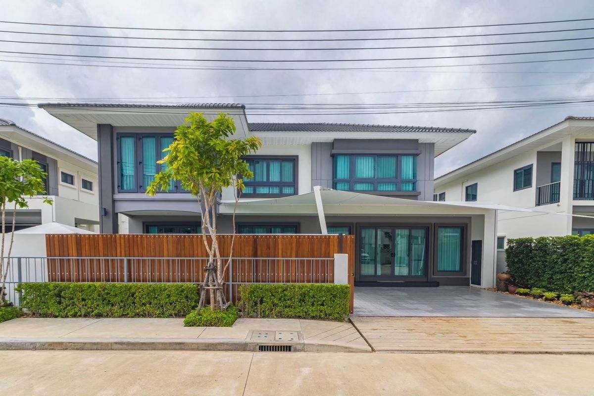 For SaleHousePhuket : Luxury house with a private pool. In Suphalai Koh Kaew Project! ✨✨
