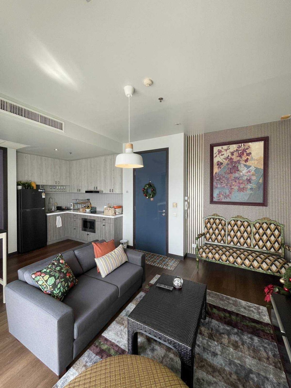 For RentCondoSathorn, Narathiwat : Condo for Rent The Lofts Yen Akat, 55 sq.m., Near BTS Saint Louis