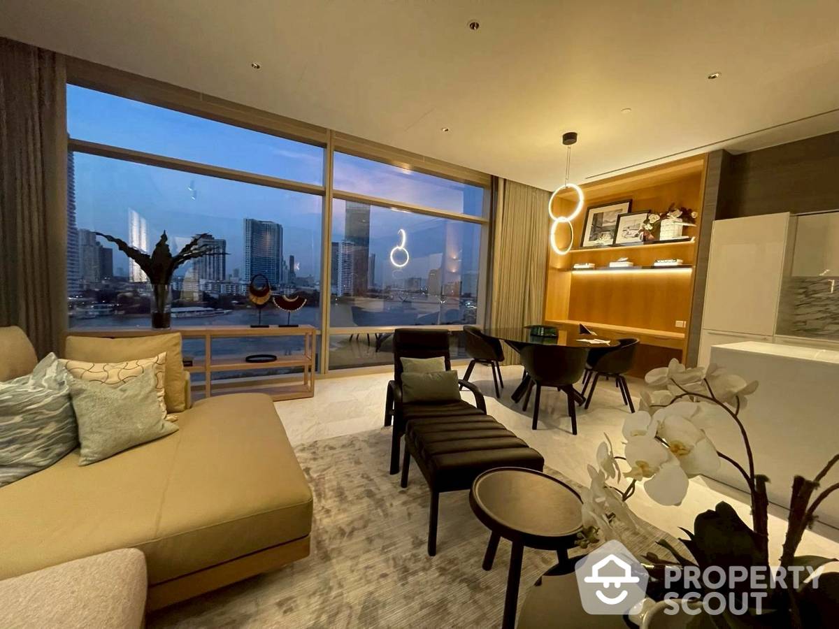 For RentCondoSathorn, Narathiwat : 2-BR Condo at Four Seasons Private Residences Bangkok near BTS Saphan Taksin
