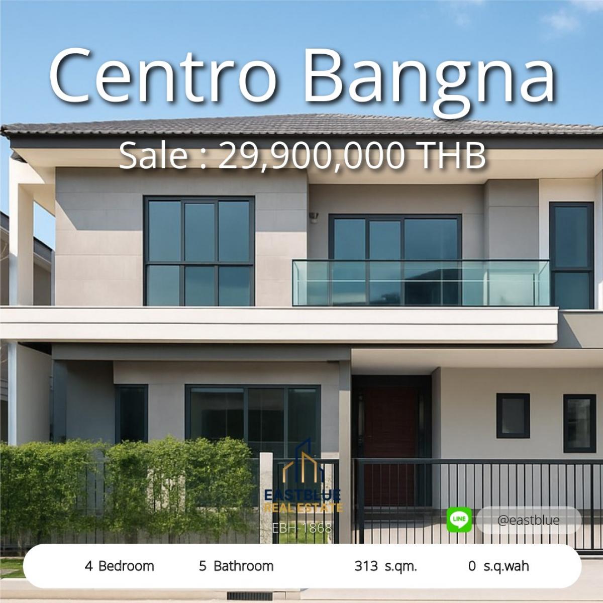 For SaleHouseBangna, Bearing, Lasalle : For Sale / Rent the City Bangna Near Mega Bangna for sale / rent The City Bangna, near Mega Bangna