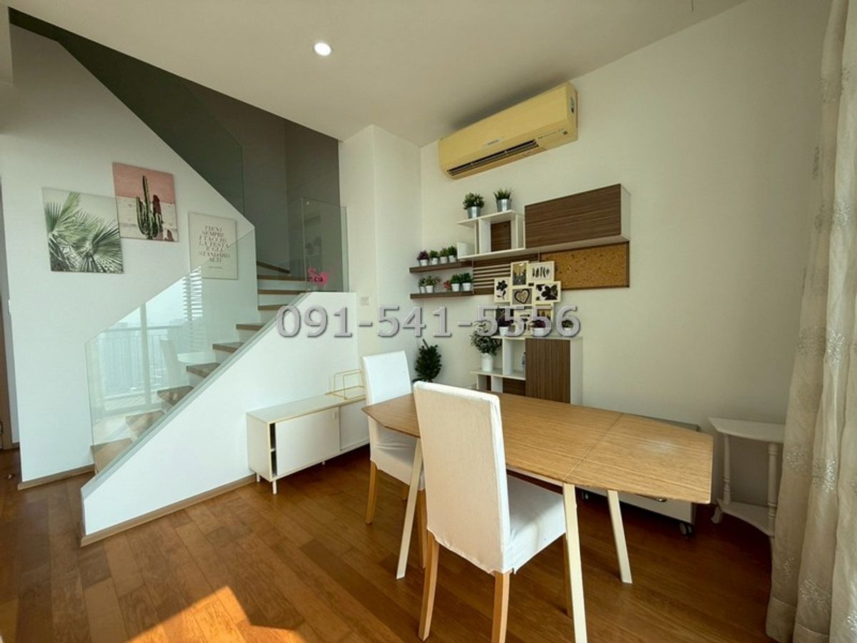 For SaleCondoRatchathewi,Phayathai : Duplex condo for sale, Villa Ratchathewi, area 69.88 sqm.