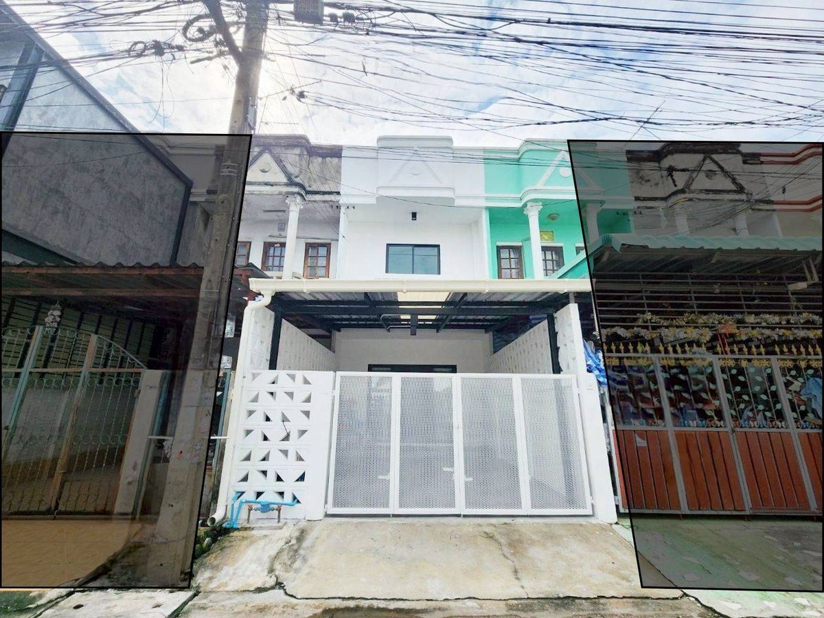 ขายทาวน์โฮมวิภาวดี ดอนเมือง หลักสี่ : ขายทาวน์เฮ้าส์ 2 ชั้น ม.ศิรินคร พหลโยธิน 54/1 เนื้อที่ 16 ตรว. ใกล้ตลาดเซฟวันและสถานีรถไฟฟ้าสายสีเขียวคูคต รีโนเวทใหม่ทั้งหลัง (JKTW73)