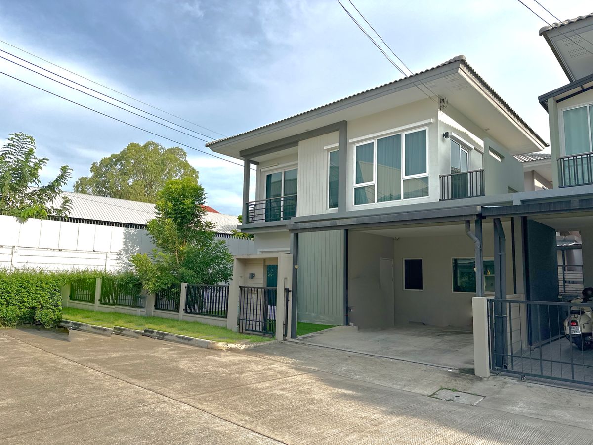 For SaleVipawadee, Don Mueang, Lak Si : House for sale behind the entire corner, Casa Presto, Don Mueang Songprapa