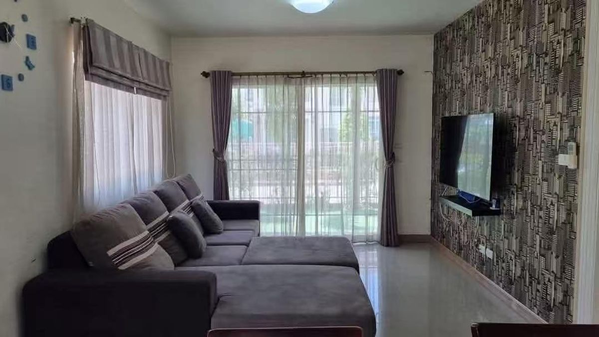 For RentHouseSamut Prakan,Samrong : 💥 Rent 30,000 baht, detached house, Passorn Project 28, King Kaew-Nam Daeng