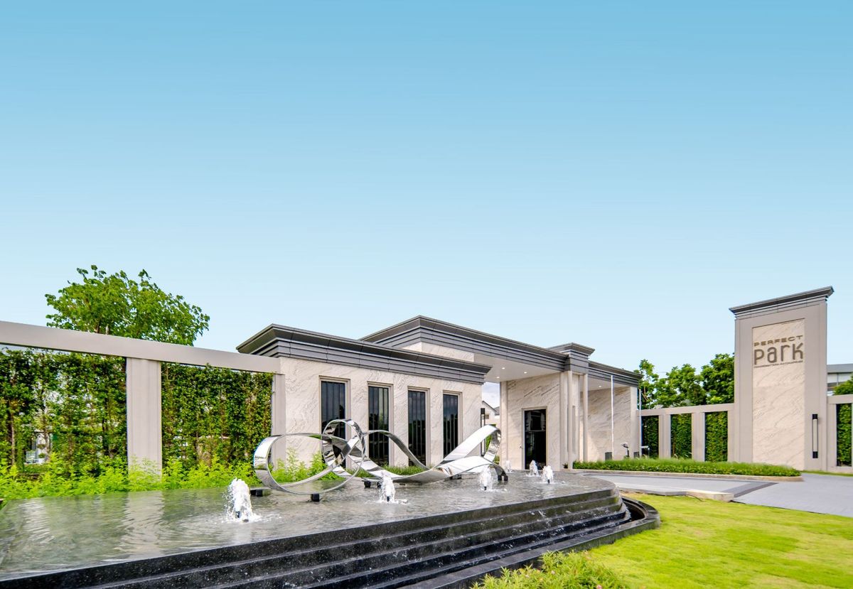 For SaleHouseChaengwatana, Muangthong : Twin house, Perfect Park, Chaeng Watthana-Ratchapruek