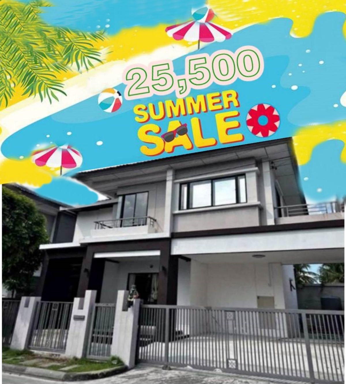 For RentLadkrabang, Suwannaphum Airport : 🚩🍀⭐ Beautiful house, resort style atoll Java Bay, Bang Na - Suvarnabhumi Soi Kingkaew 19, near Suvarnabhumi Airport Great value for rent ✅