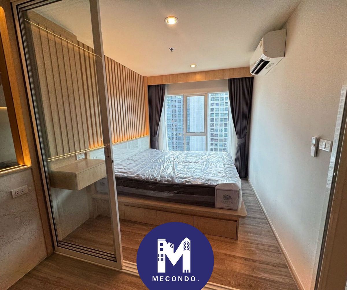 For RentCondoBangna, Bearing, Lasalle : ME-341 Rental Condo Regent Home Bangna, beautiful room, fir+complete electrical appliances
