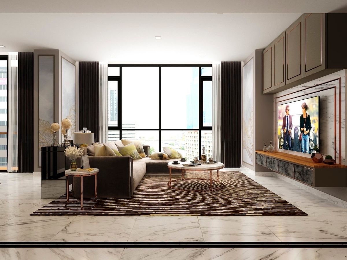 ให้เช่าคอนโดสุขุมวิท อโศก ทองหล่อ : 𝐅𝐨𝐫 𝐑𝐞𝐧𝐭 : The Monument Thonglor 2Bed 2bath 125.2sqm 120k 