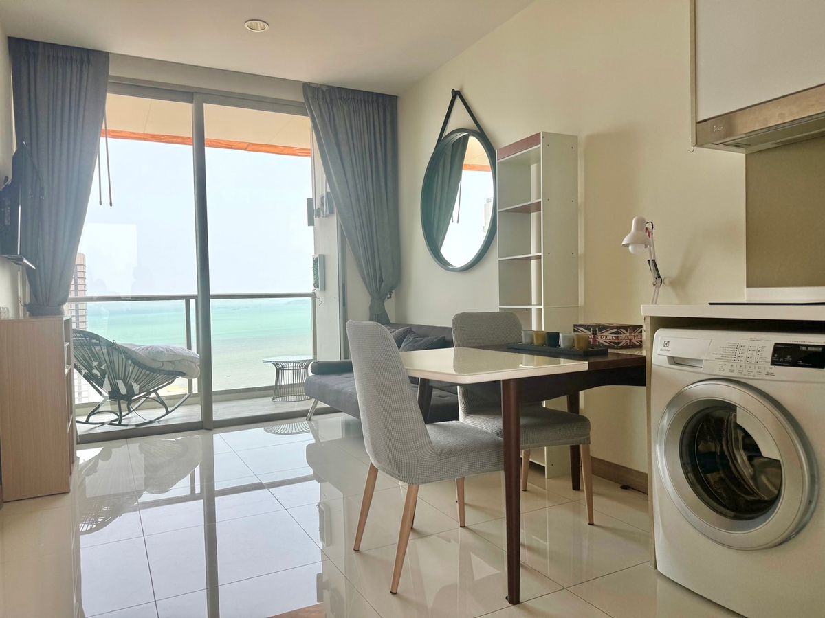 ให้เช่าคอนโดพัทยา บางแสน ชลบุรี สัตหีบ : For Rent Condo Riviera Wongamat  (S03-2013) 