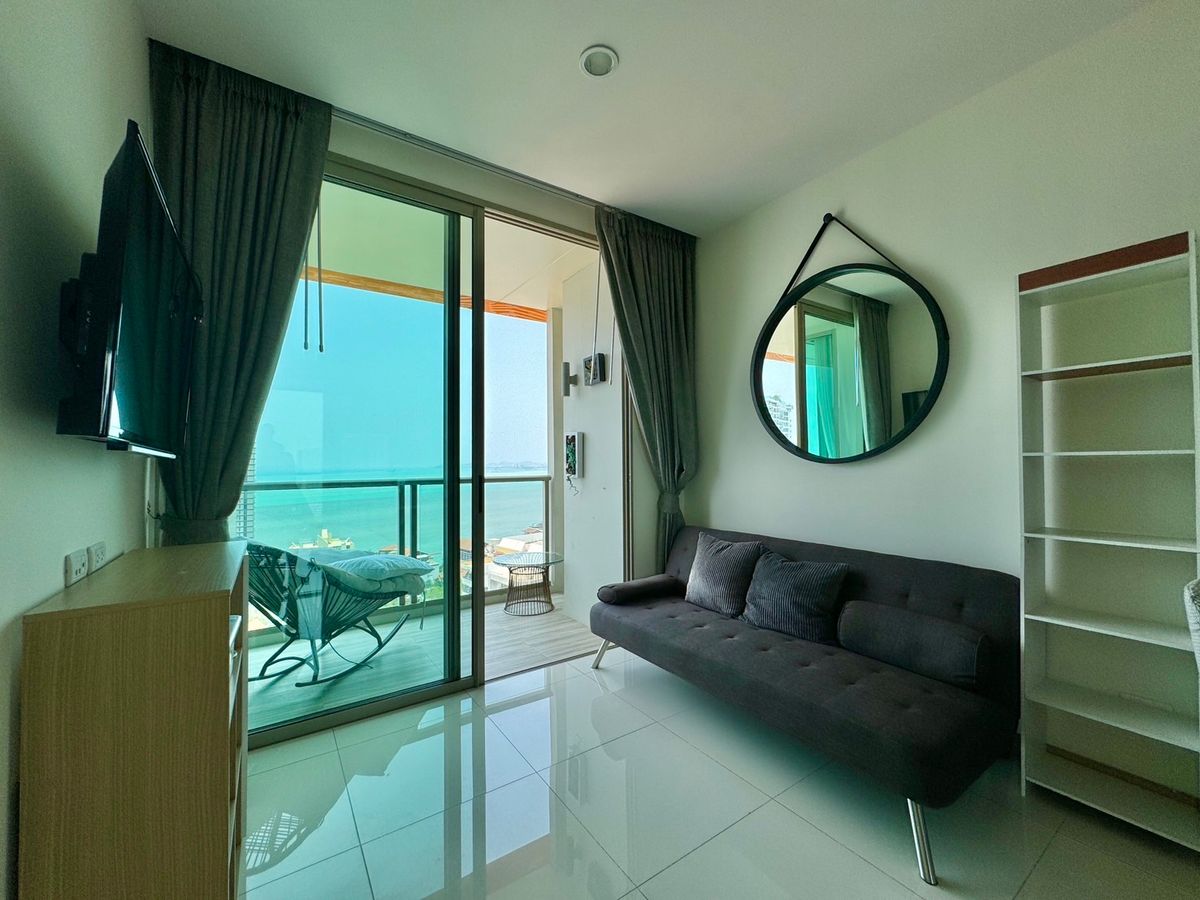 ให้เช่าคอนโดพัทยา บางแสน ชลบุรี สัตหีบ : For Rent Condo Riviera Wongamat  (S03-2013) 