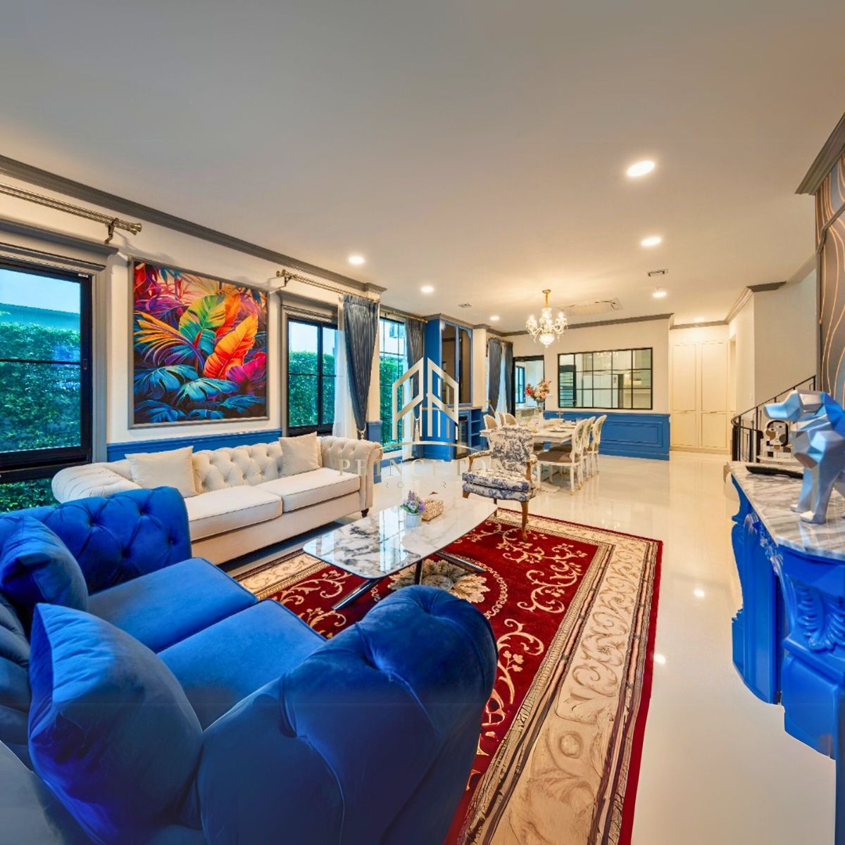 HousePattanakan, Srinakarin : Luxury House for Sale or Rent Nantawan Rama 9 New Krungthep Kreetha 📞092-4252445