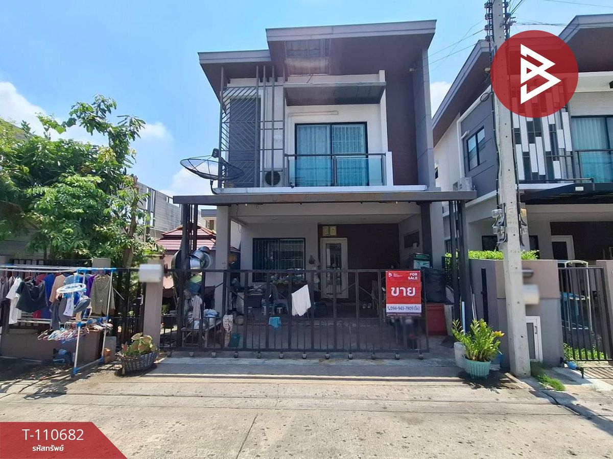 For SalePathum Thani,Rangsit, Thammasat : Twin house for sale, The Platon Rangsit Village-The Plant Rangsit-Klong2, Khlong Luang Pathum Thani