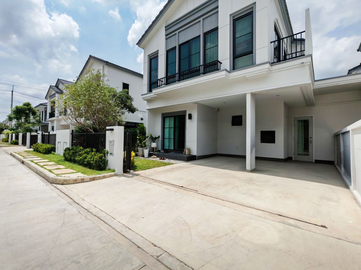 For SaleHouseChaengwatana, Muangthong : Twin house, Perfect Park, Chaeng Watthana-Ratchapruek