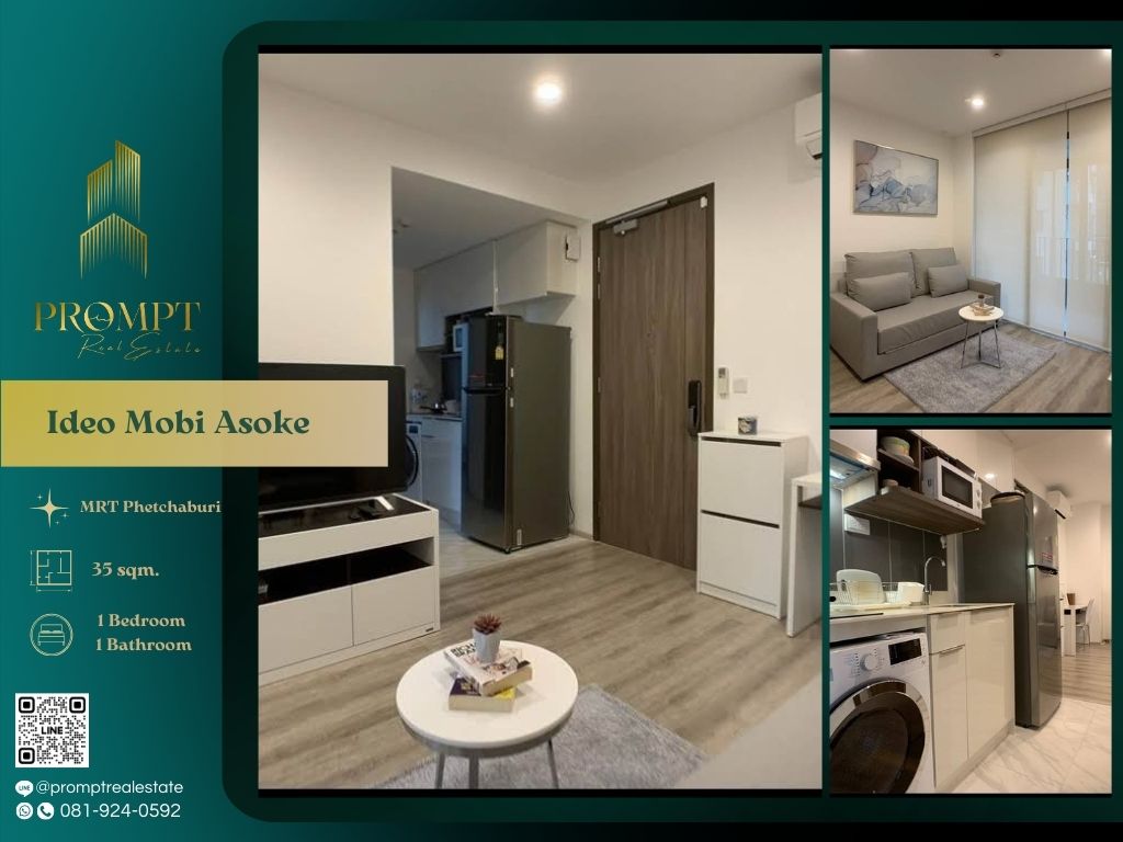 For RentCondoRama9, Petchburi, RCA : IJ04290 - Ideo Mobi Asoke :  ไอดีโอ โมบิ อโศก - Srinakharinwirot University / MRT Phetchaburi / มศว