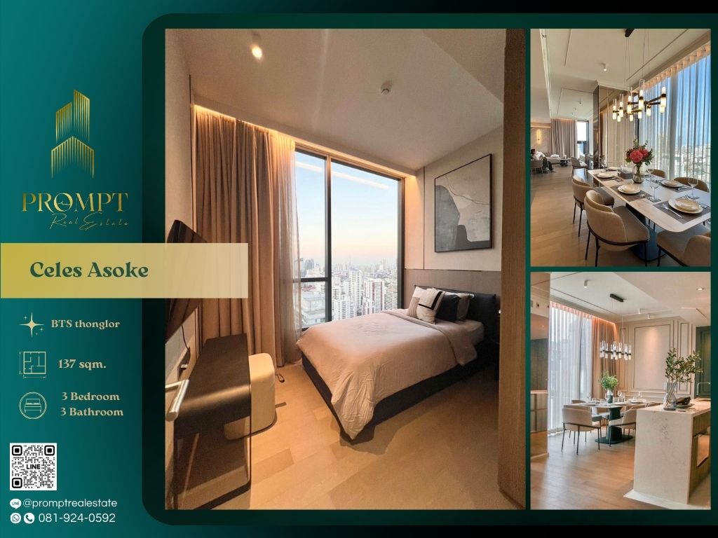 For RentCondoSukhumvit, Asoke, Thonglor : CD03612 - Celes Asoke :  เซอเลส อโศก - BTS thonglor / Emporium / Emquatier