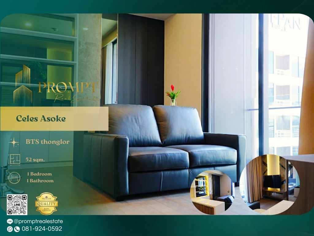 For RentCondoSukhumvit, Asoke, Thonglor : CD00829 - Celes Asoke :  เซอเลส อโศก - BTS thonglor / Emporium / Emquatier