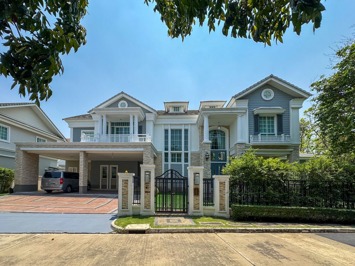 ขายบ้านบางนา แบริ่ง ลาซาล : ขายบ้านเดี่ยว คฤหาสน์หรู Narasiri Bangna : นาราสิริ บางนา NOK-004