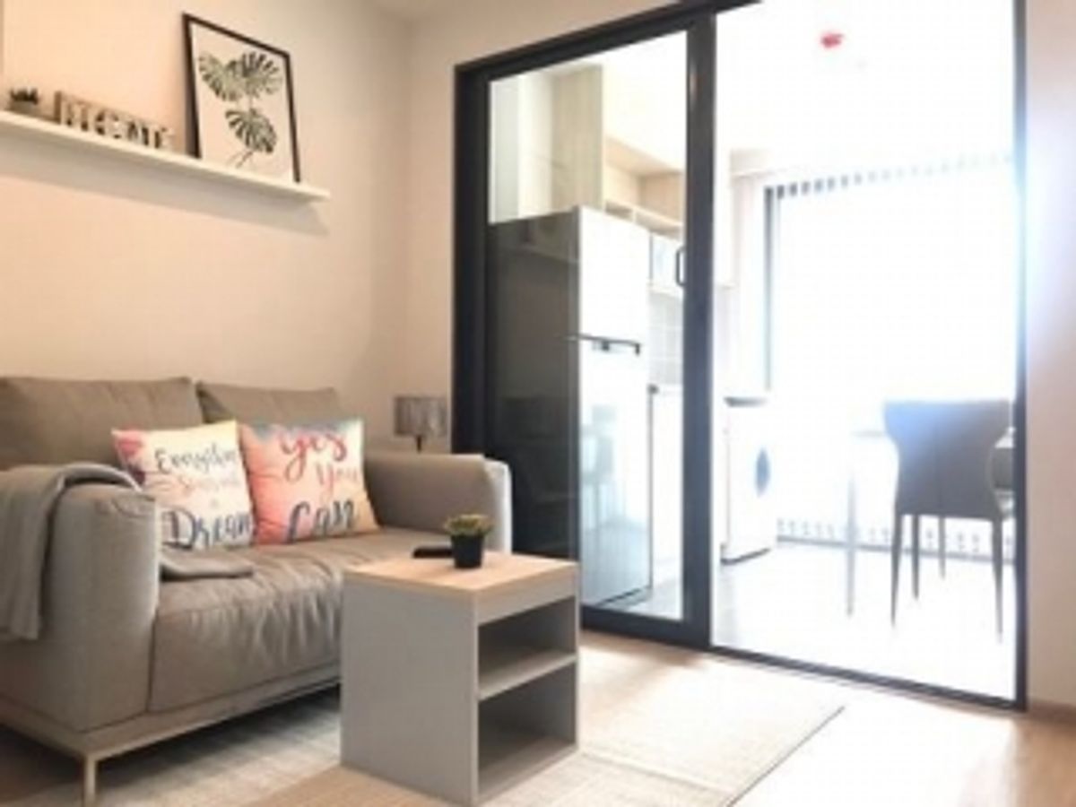 For RentCondoBangna, Bearing, Lasalle : 1 bed 1 bath 30 sqm condo at Ideo O2 for rent 15,000THB per month, BTS Bangna
