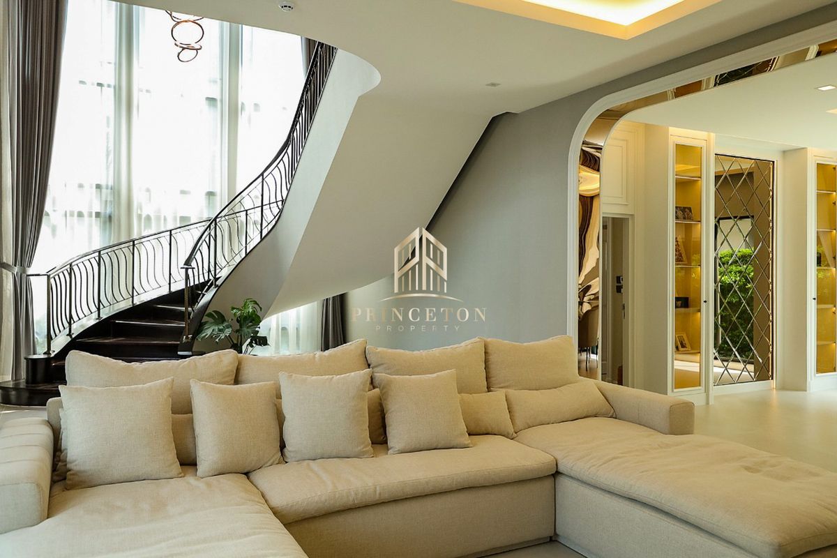 HouseLadkrabang, Suwannaphum Airport : Luxury House For Sale or Rent Grand Bangkok Boulevard Krungthep Kreetha 📞092-4252445