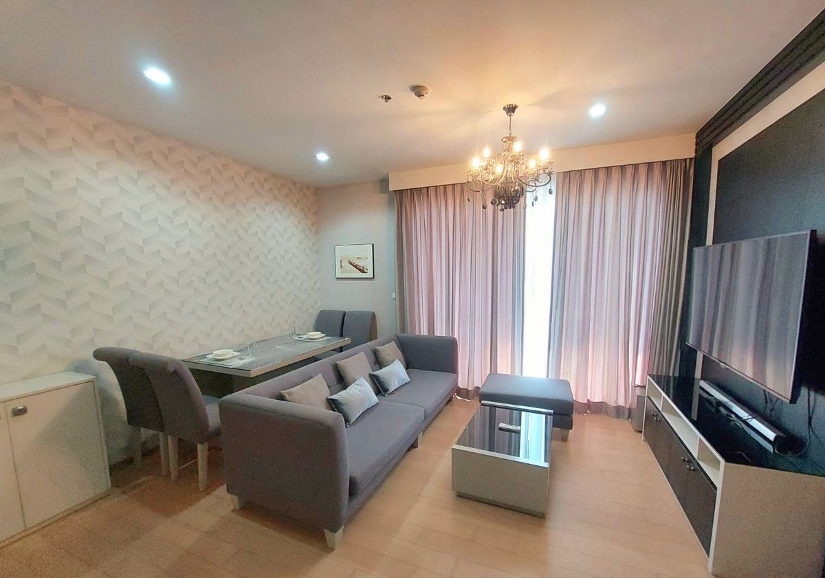 ให้เช่าคอนโดสุขุมวิท อโศก ทองหล่อ : 🔥Rent HQ 2BR🔥55,000/month🔥75sqm Floor15🔥
