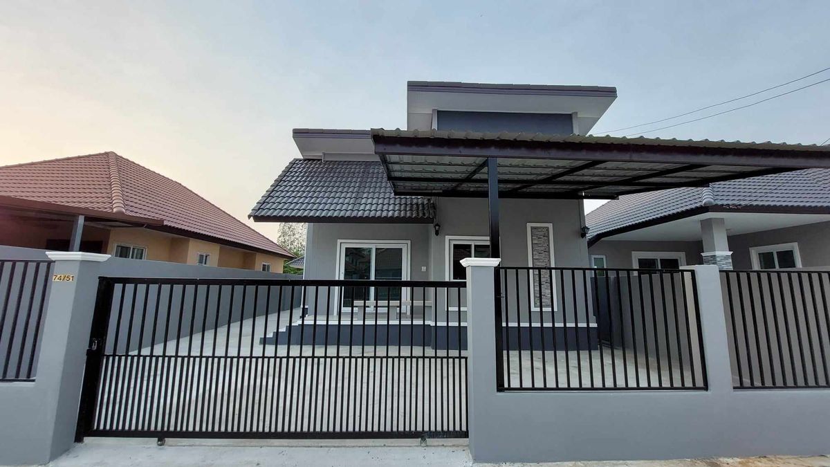 ขายบ้านนครปฐม : บ้านเดี่ยวมือหนึ่งสร้างเสร็จใหม่ โครงการบ้านไพรลดา ซอยกิโล5-ถนนมาลัยแมน ใกล้ม.ราชภัฎนครปฐม