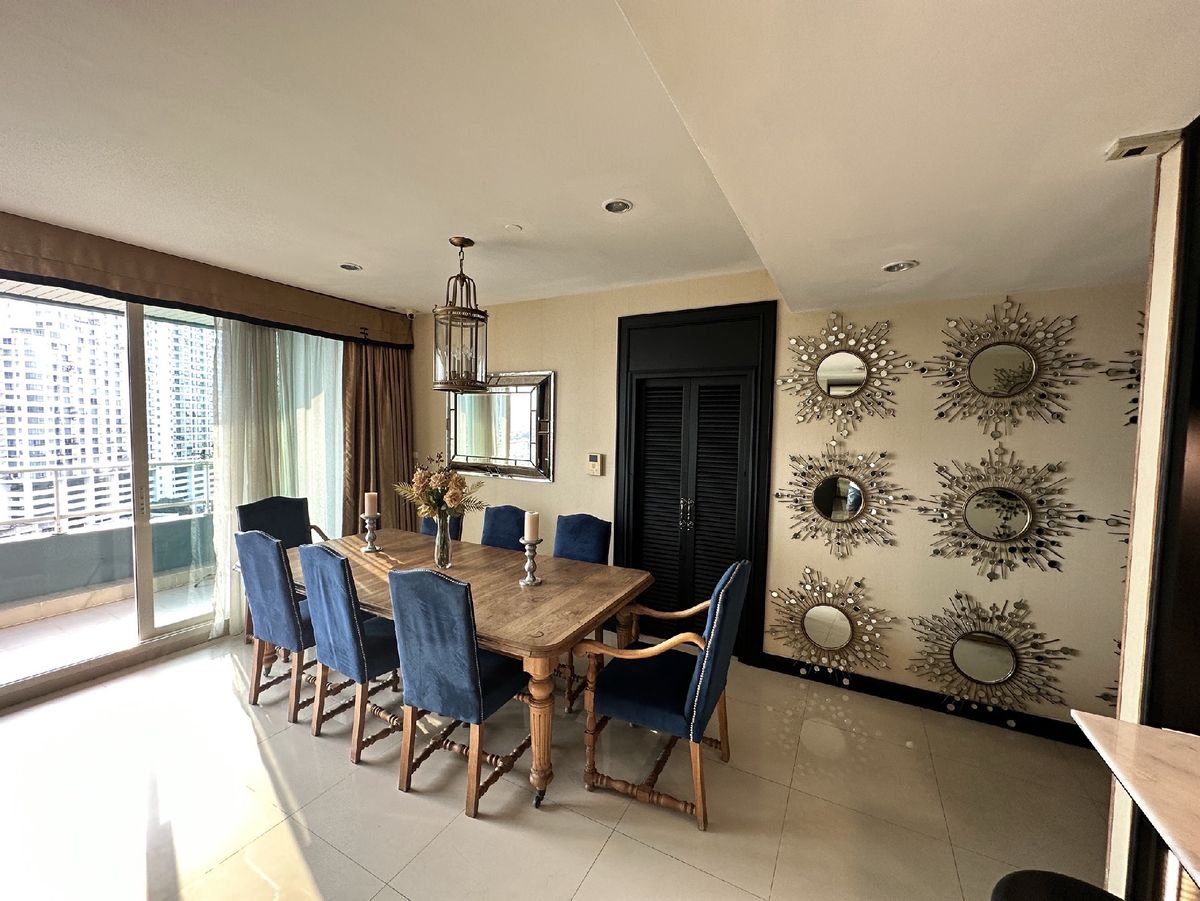 For SaleCondoWongwianyai, Charoennakor : 📢👇Living by the river , 3 beds big size, big balcony, near Icon Siam, opposite Asiatique 